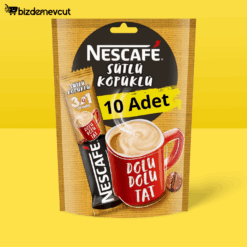 Nescafé 3'ü 1 Arada Sütlü Köpüklü 17.4 G x 10'lu Paket