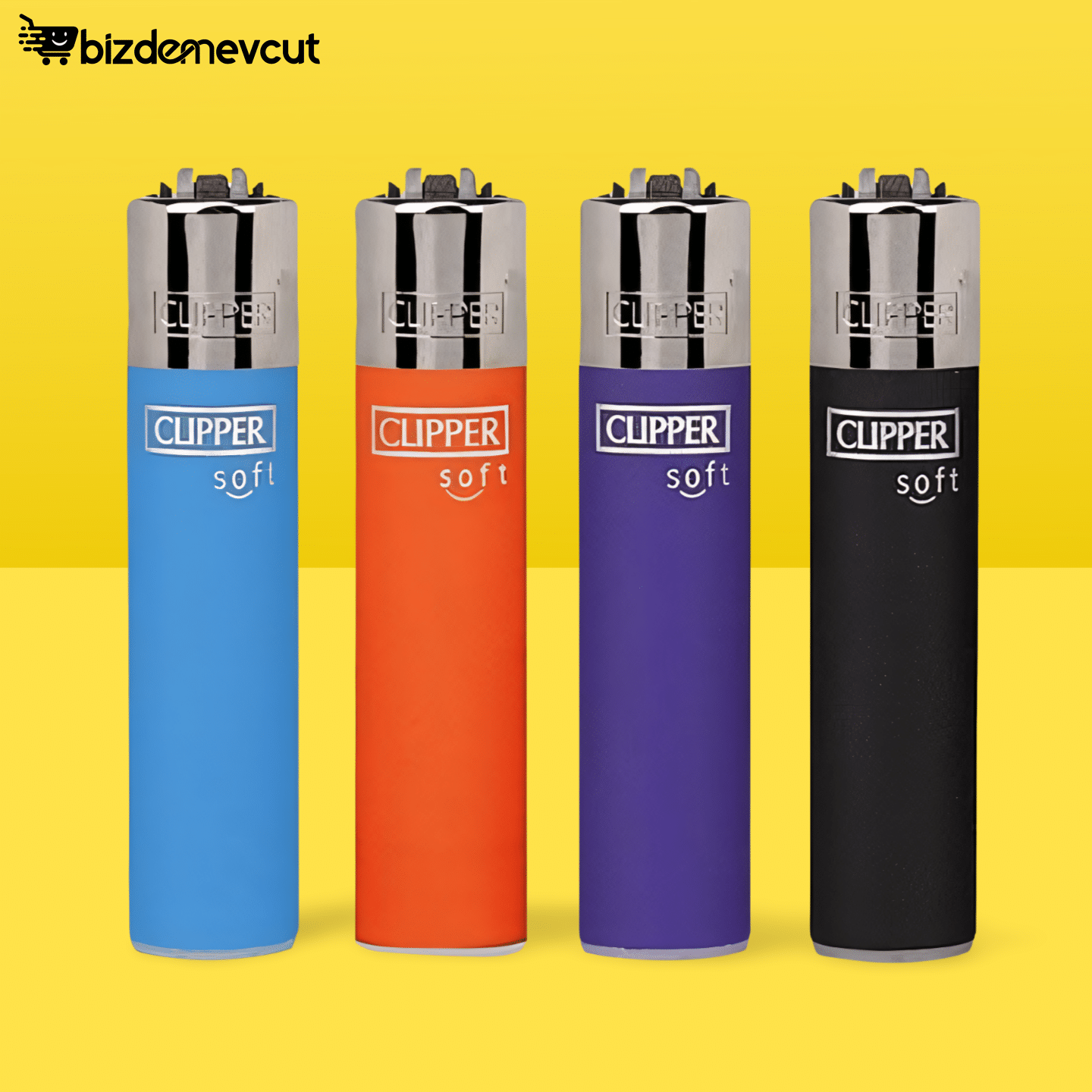 Clipper Micro Soft Taşlı Doldurulabilir Çakmak
