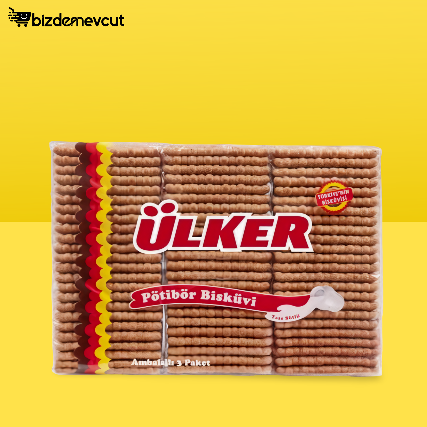 Ülker Pötibör Sade Bisküvi 450 Gr