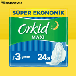 Orkid Maxi Gece Boy 3 Hijyenik Ped 24'lü
