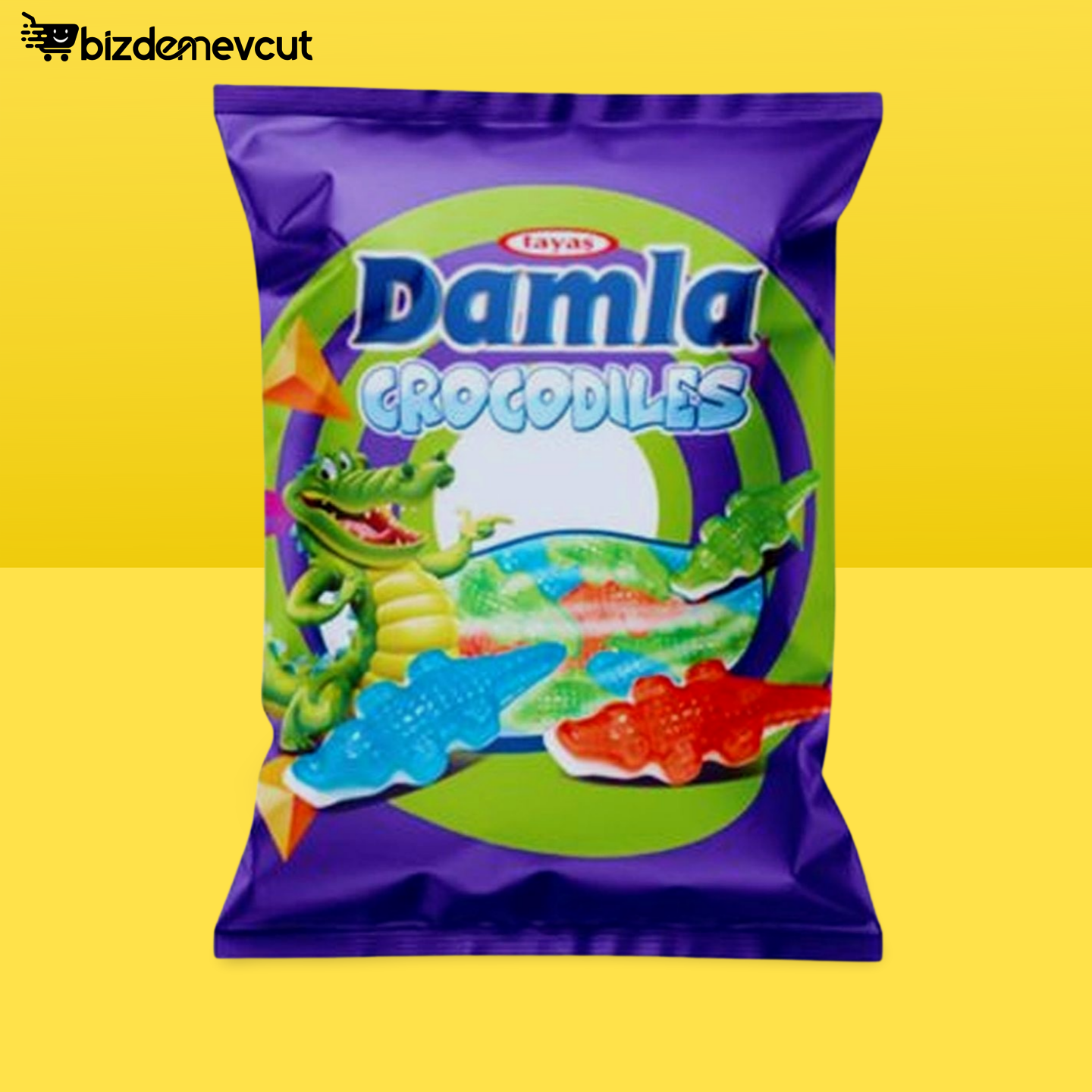 Tayas Damla Gummy Crocodiles 80 Gr