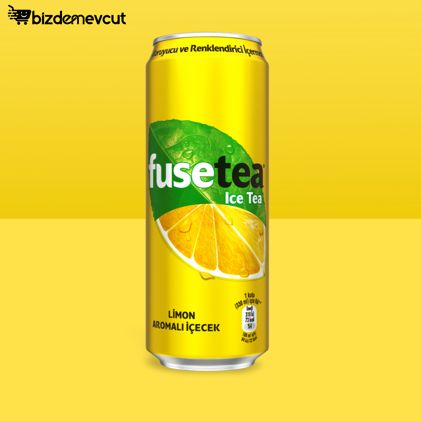 Fusetea Limon Aromalı Kutu 330 ML