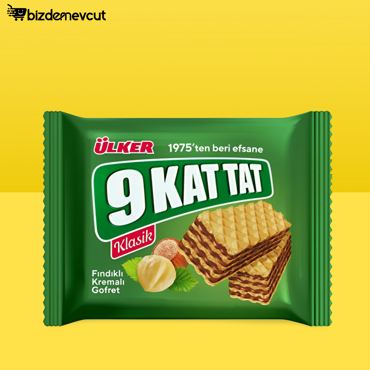 9 Kat Tat Fındıklı Gofret 39 Gr