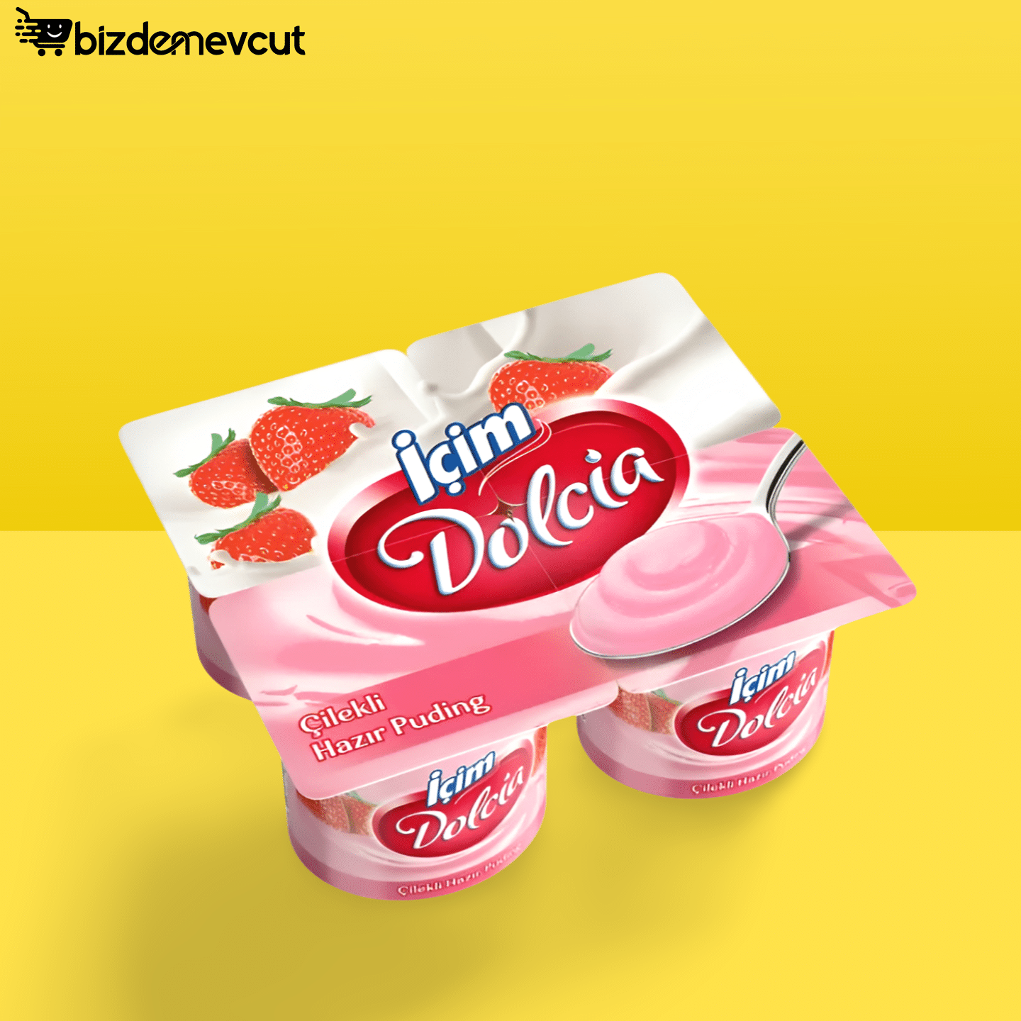İçim Dolcia Çilekli Puding 60 Gr