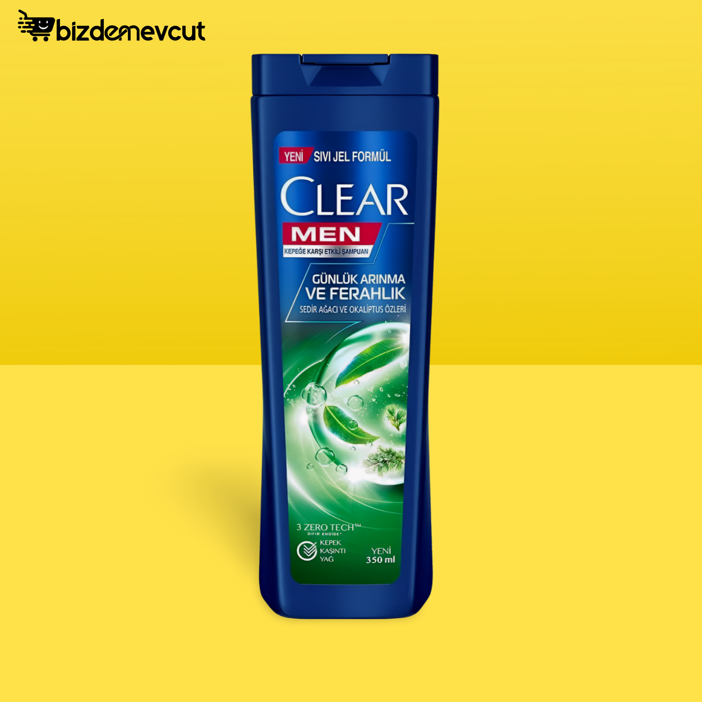 Clear Men Erkek Şampuan Kepeğe Karşı Etkili 330 Ml