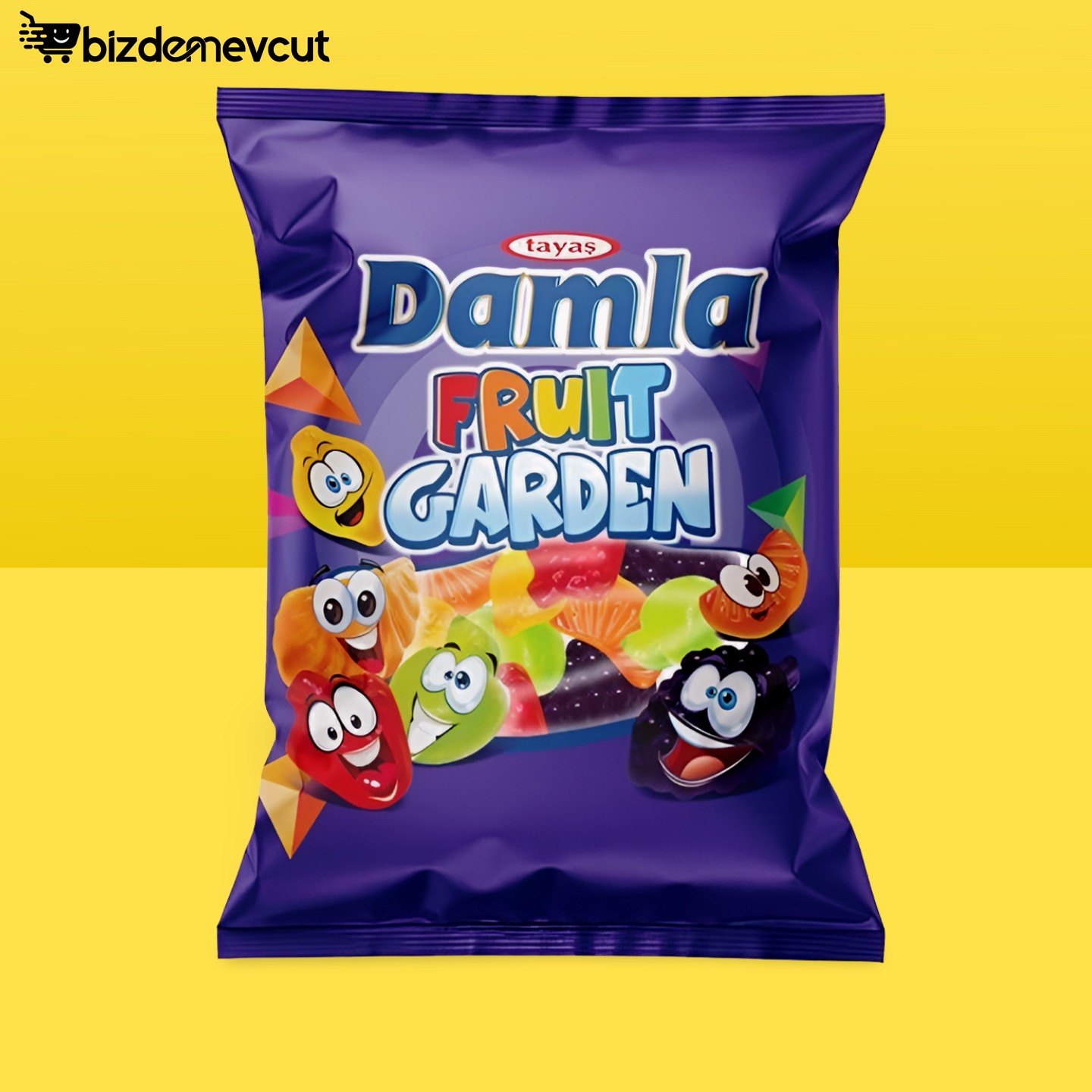 Damla Gummy Oily Fruit Garden 80 Gr