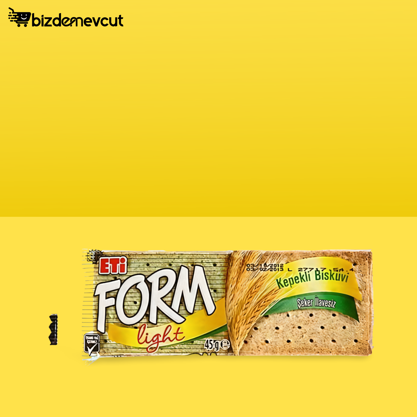 Eti Form Kepekli Bisküvi 45 Gr