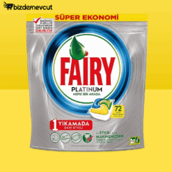 Fairy Platinum Limon Bulaşık Makinesi Tableti 72'li