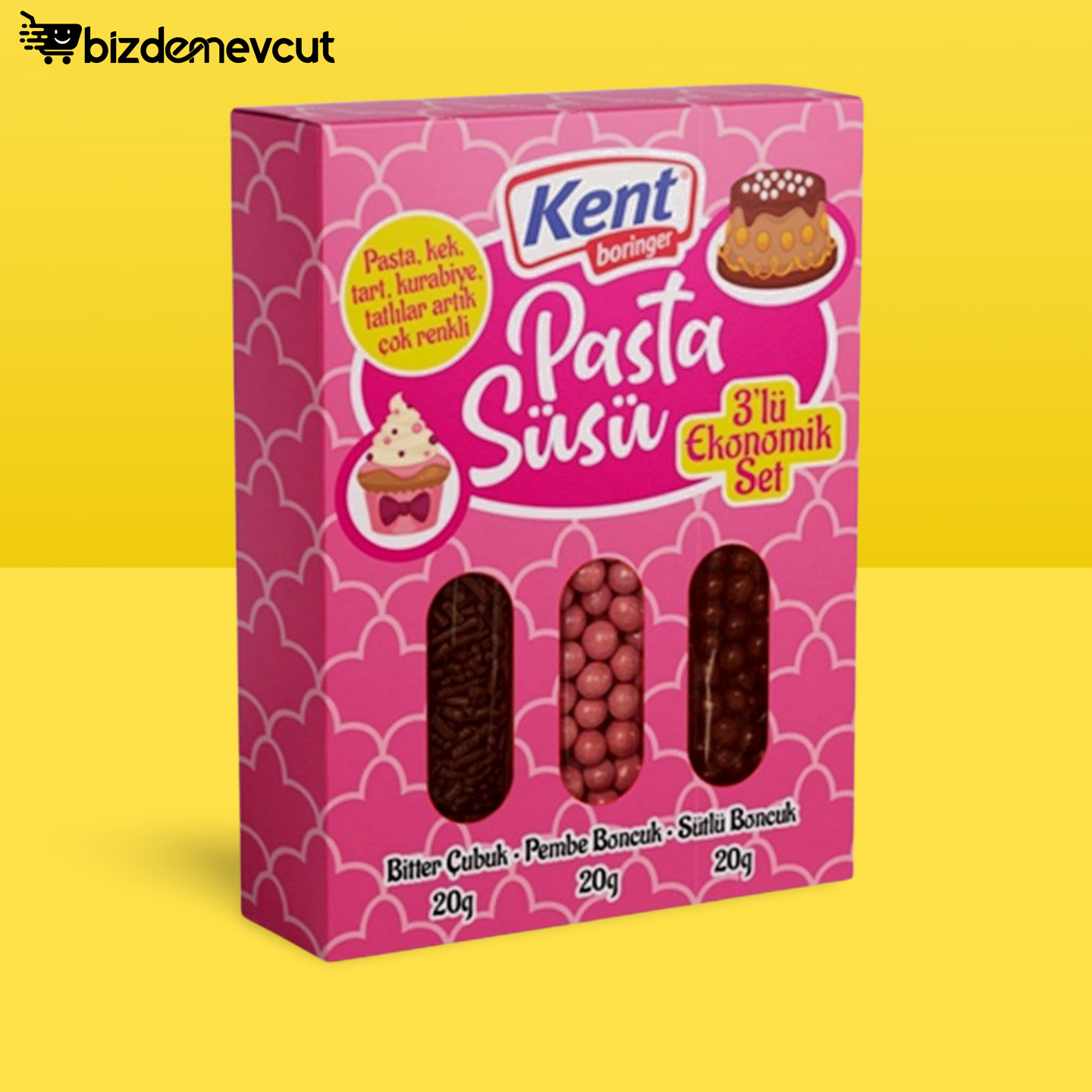 Kent Boringer Pasta Süsü Mavi 60 Gr