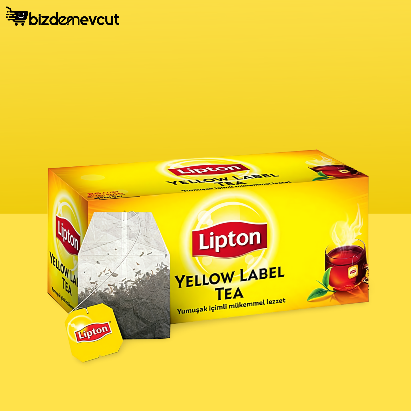 Lipton Yellow Label Bardak Poşet Çay 25'Lı 50 Gr