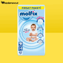 Molfix 4 Numara Maxi 62'li Bebek Bezi