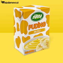 Sütaş Muzlu Puding 200 Gr