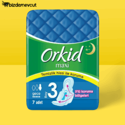 Orkid Maxi Gece Boy 3 Hijyenik Ped 7'li