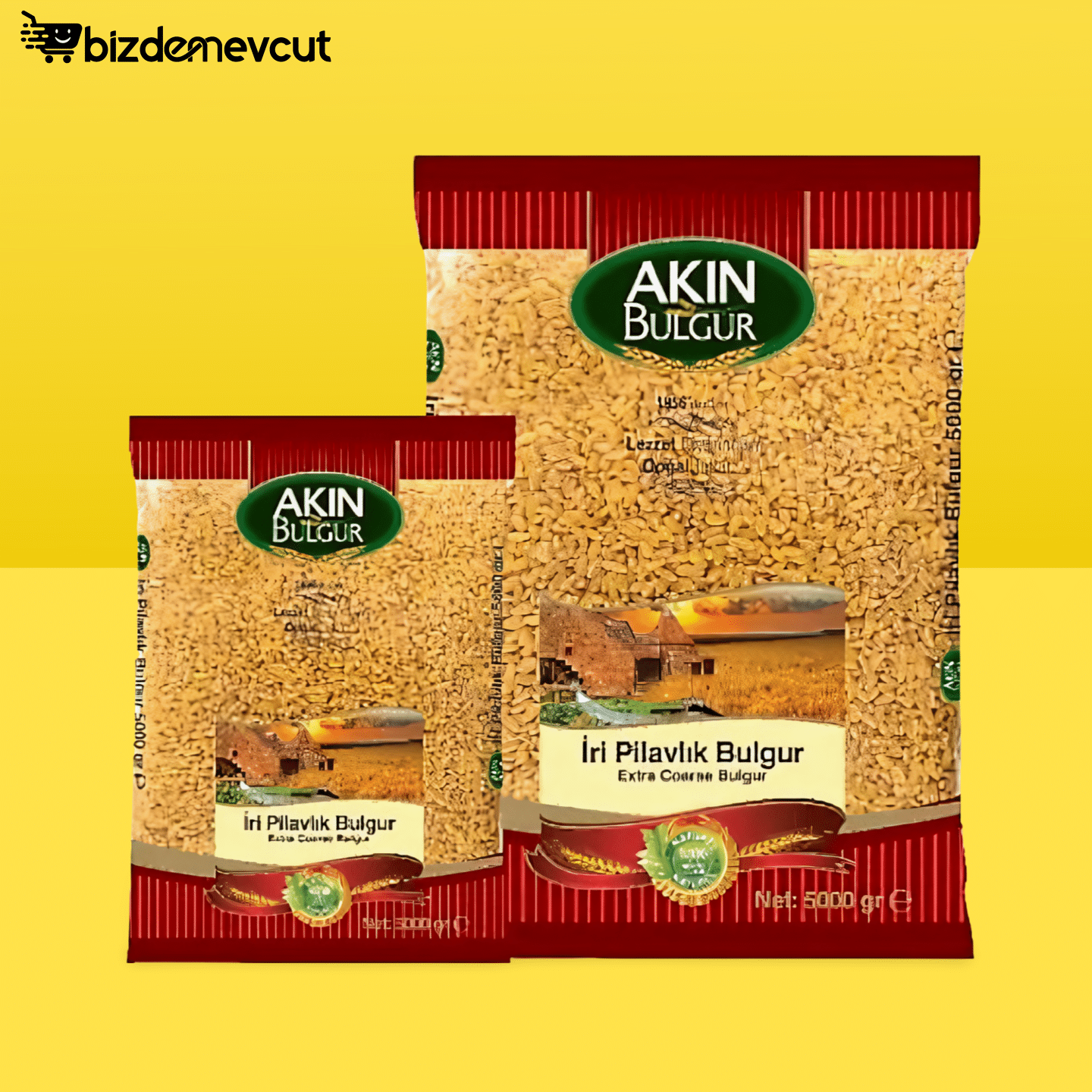 Akın Pilavlık Bulgur 1 Kg