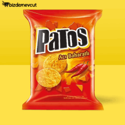 Patos Acı Baharat Aromalı Çeşnili Mısır Cipsi 109 Gr
