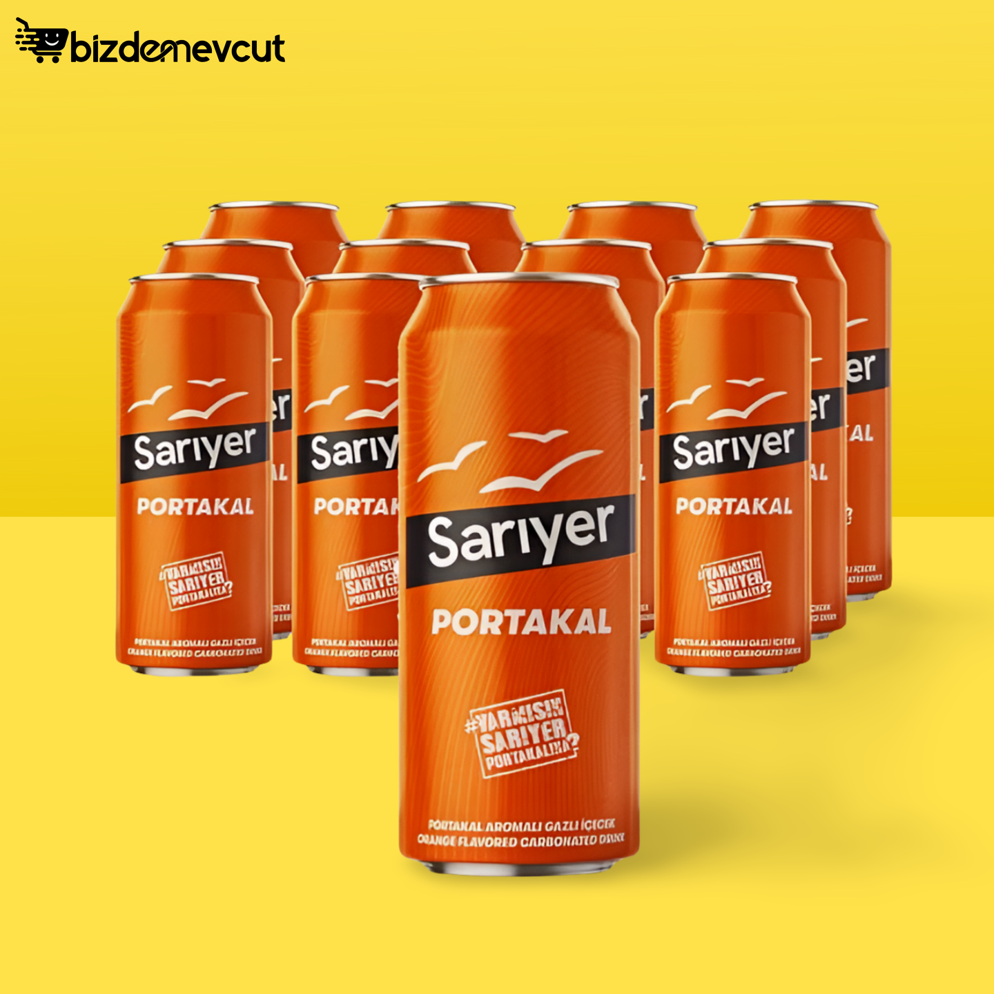 Sarıyer Gazoz Portakal Aromalı Gazoz 330 Ml