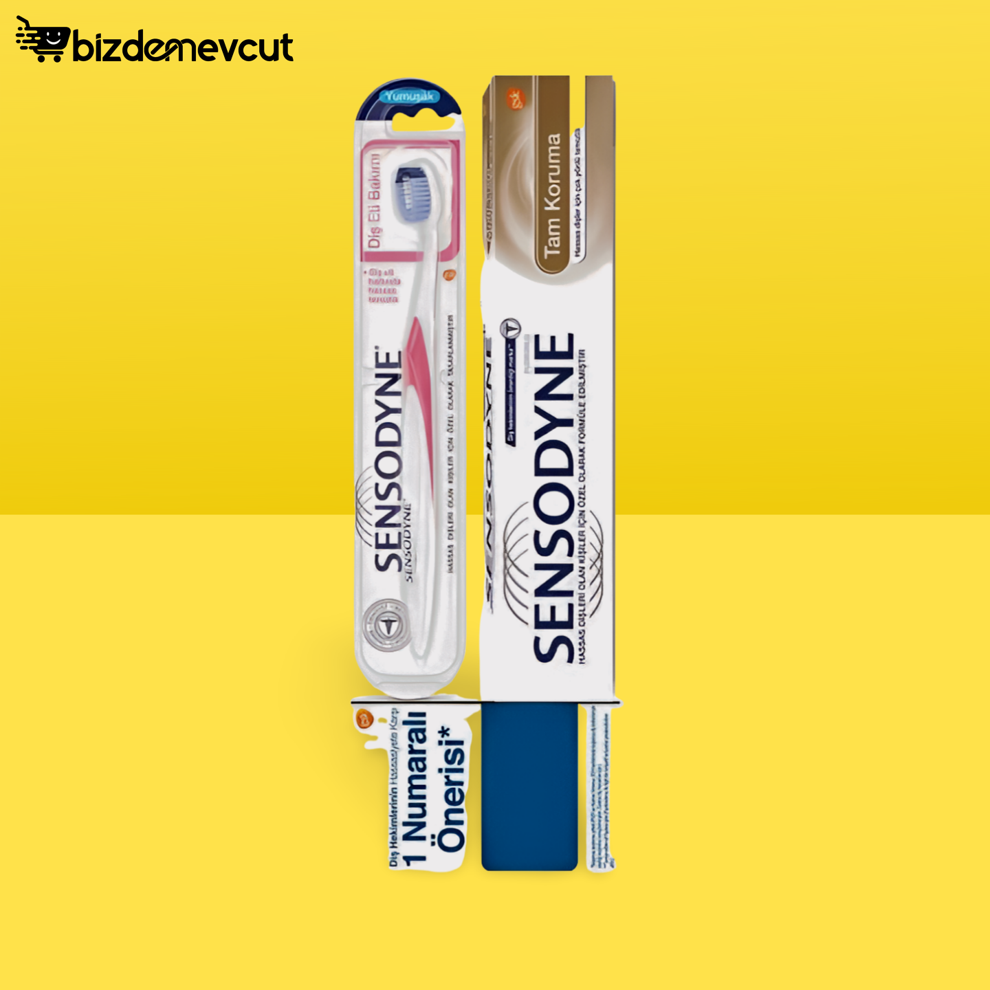 Sensodyne Diş Macunu Tam Koruma 75 ML ve Diş Fırçası