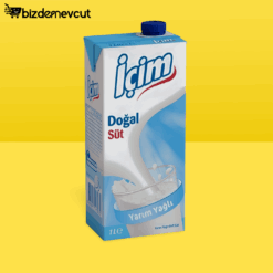 Ülker İçim Yarım Yağlı Süt  1L