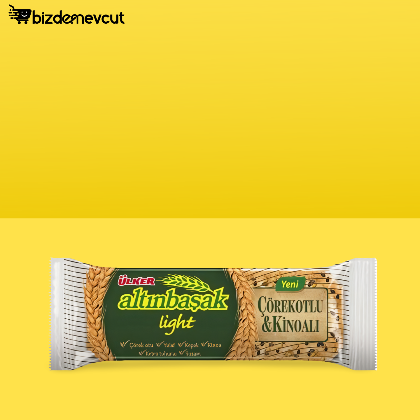 Ülker Altınbaşak Light Çörekotlu&Kinoalı 5'li 200 Gr