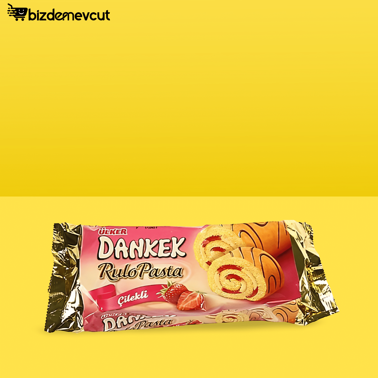 Ülker Dankek Rulo Pasta Çilekli 235 Gr