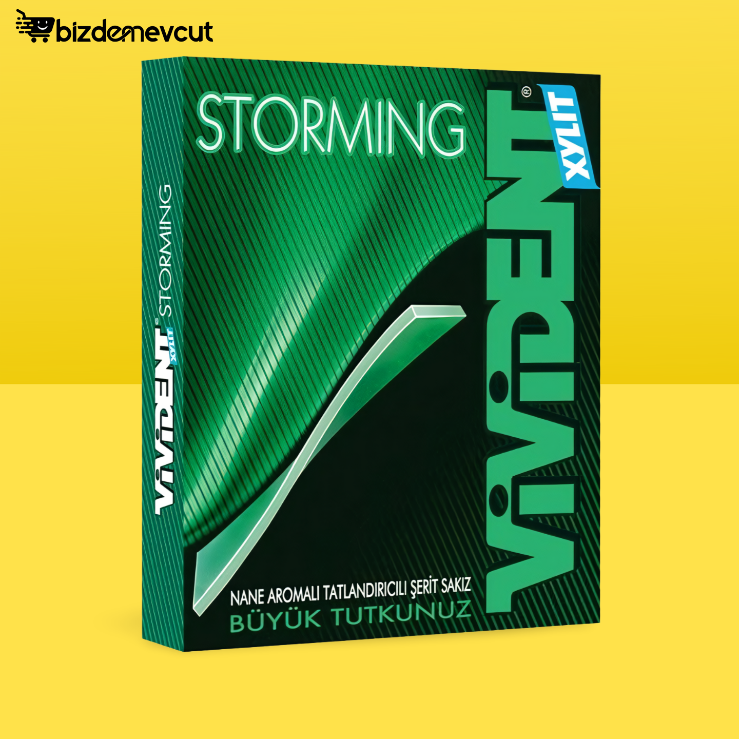 Vivident Storming Sakız Nane Aromalı 33 Gr