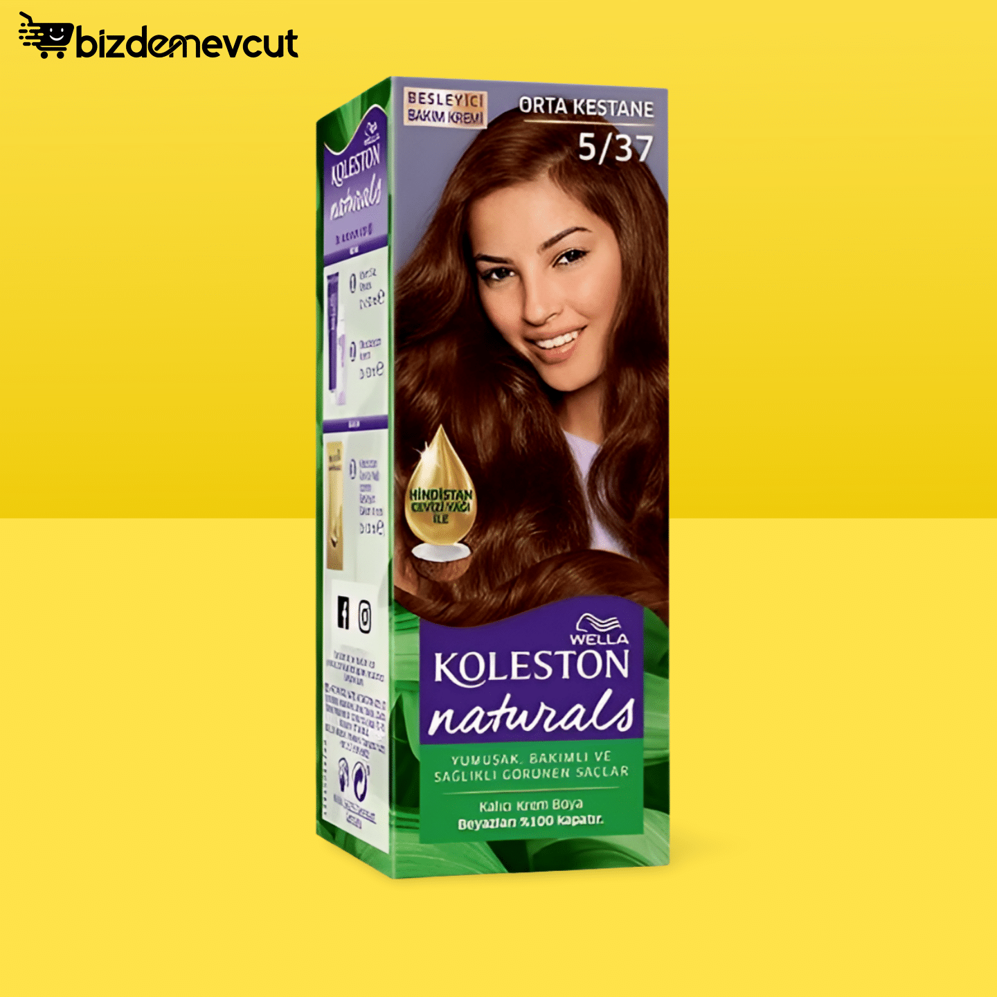 Koleston Naturals Saç Boyası Orta Kestane