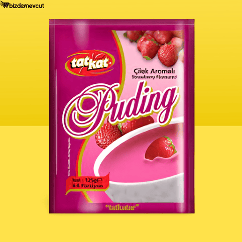 Tatkat Çilekli Puding 125 Gr