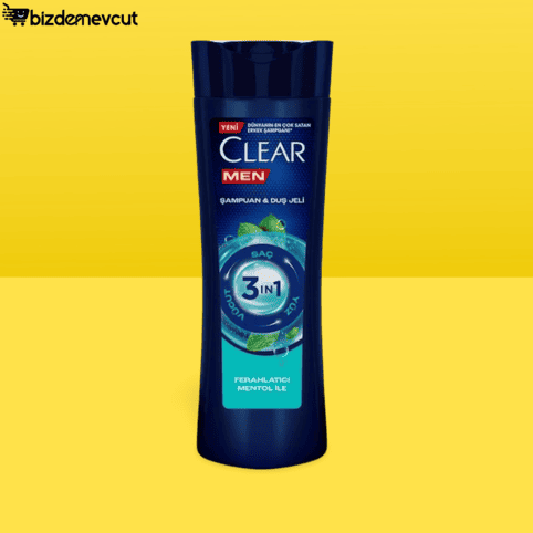 Clear Şampuan & Duş Jeli Ferahlatıcı Mentol 350 Ml