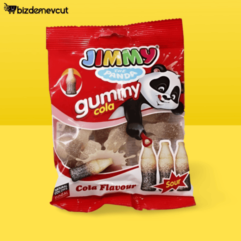 Jimmy Gummy Cola Sour 80 Gr