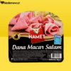 Namet Hindi Fıstıklı Salam 50 Gr