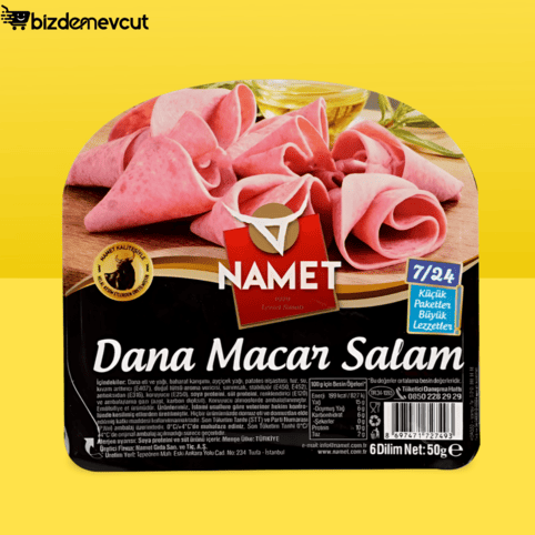 Namet Hindi Fıstıklı Salam 50 Gr