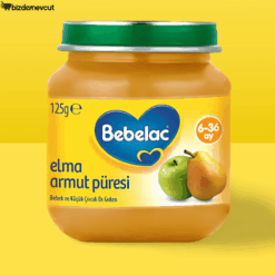 Bebelac Kavanoz Maması Elma Armut Püresi 125 Gr