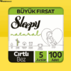 Sleepy Bebek Bezi 5 Numara 100 Adet