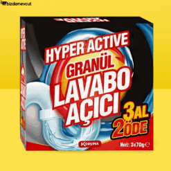 Hyper Active Granül Lavabo Açıcı 3 x 70 Gr