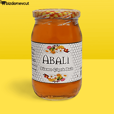 Abalı Süzme Çiçek Bal 850 Gr