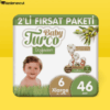 Baby Turco Doðadan No:6 Xlarge 46 Adet Bebek Bezi