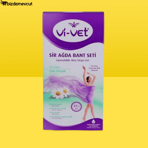 Vivet Sır Ağda Bandı Set Portakal