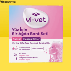Vivet Yüz Sir Ağda Bandı Pudralı 24'lü