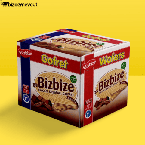 Bizbize Çikolatalı Gofret 800 Gr
