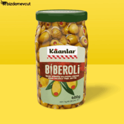 Kaanlar Yesil Zeytin Biberoli 400 Gr