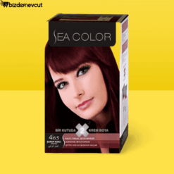 Sea Color Saç Boyası 4.65 Şarap Kızılı